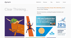 Desktop Screenshot of dynam.co.uk